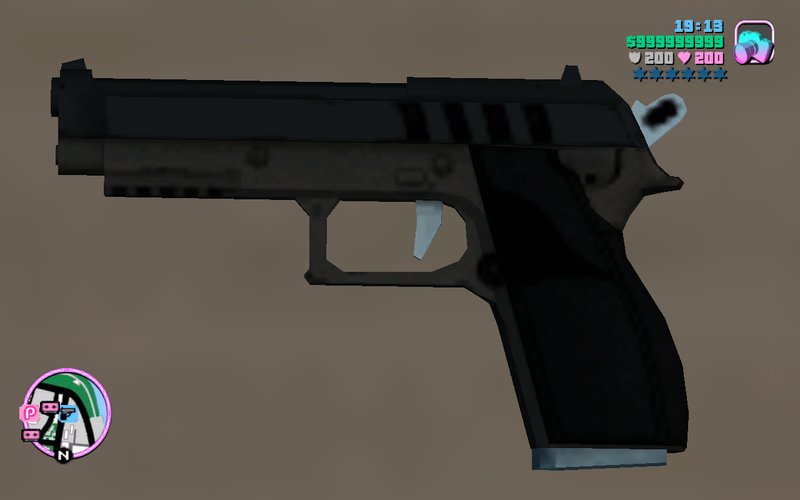 Gta 5 pistol замена